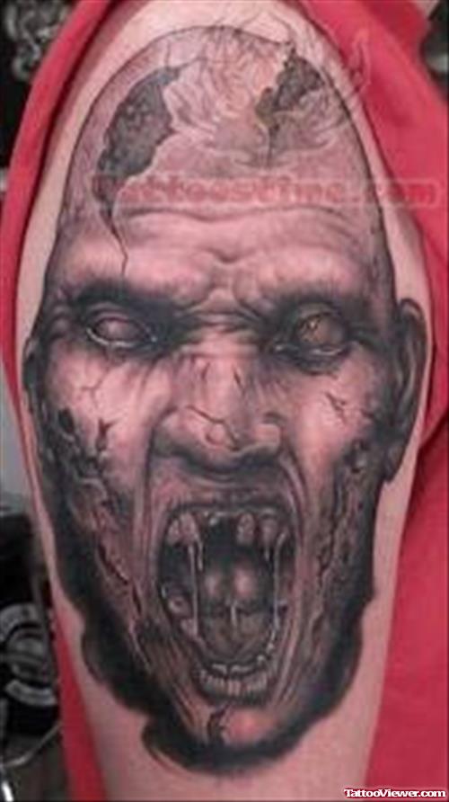 Extreme Scary Tattoo