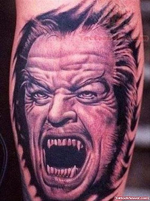Amazing Scary Tattoo