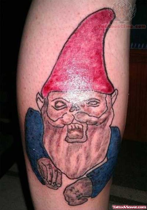 Funny Scary Tattoo