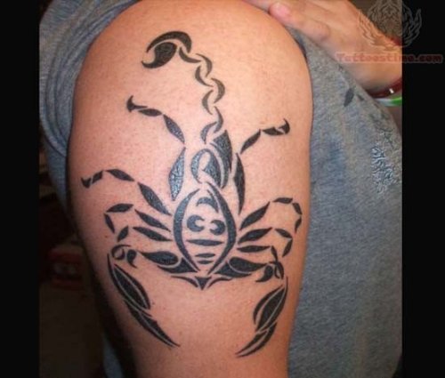 Scorpio Tattoo For Women