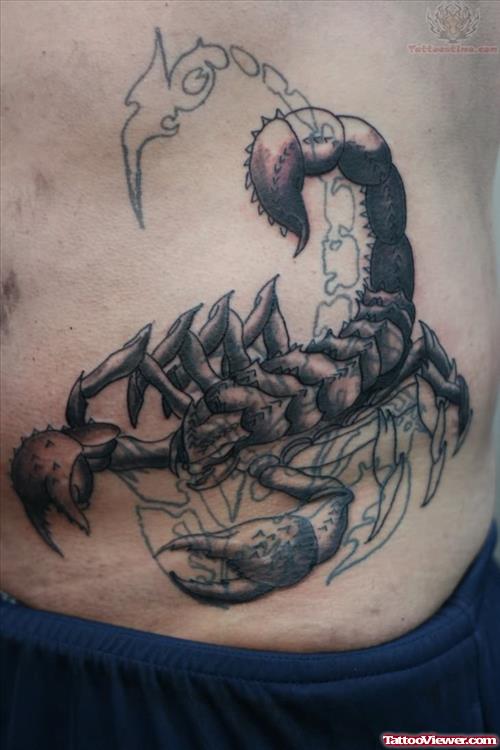 Sean Scorpion Tattoo