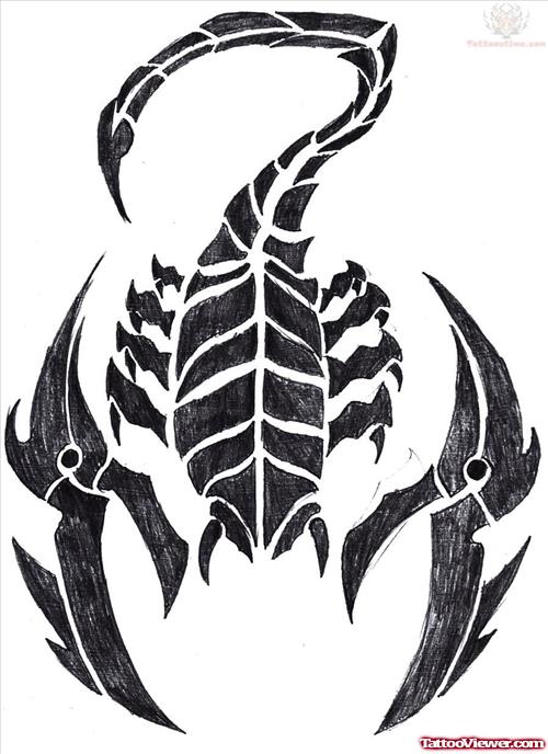 Scorpion Twisted Tattoo