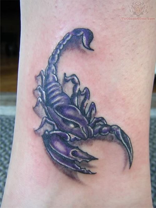 Modern Scorpion Tattoo