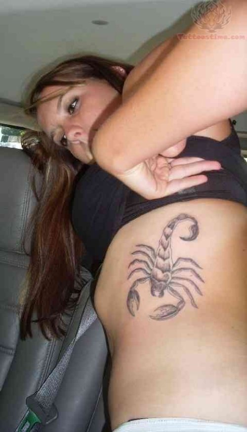 Scorpio Birth Sign Tattoo