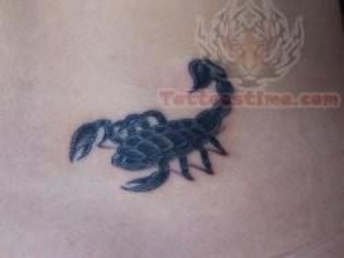 Black Scorpion Tattoo Image