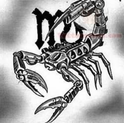 Scorpio Tattoos Sample