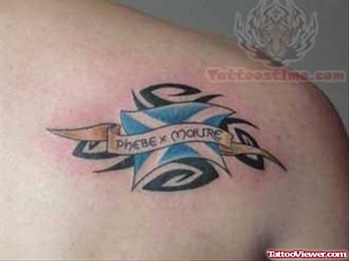 Scottish Tattoo On Front
