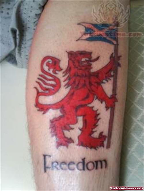 Scottish Freedom Tattoo