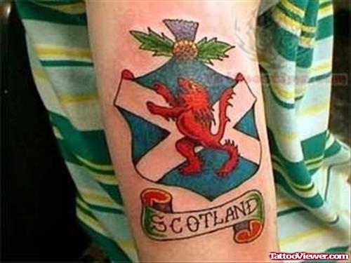 Arm Scottish Tattoo