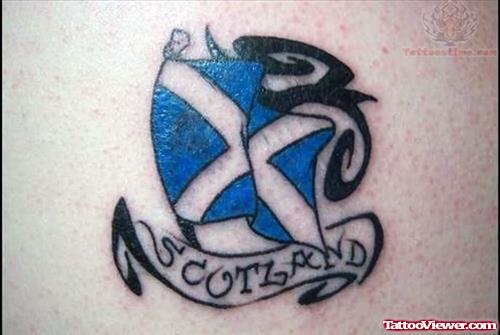 Color Scotland Tattoo