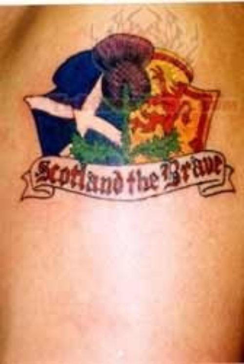 Scotland Football Club Tattoo