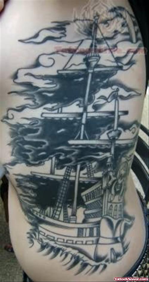 Ship Close Tattoo