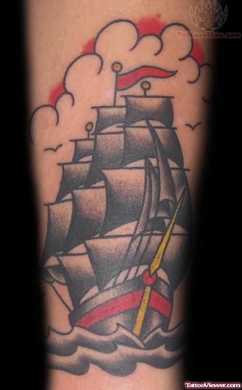 Nick Ship Tattoo