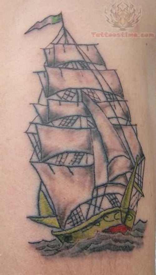 Popular Ship Tattoo