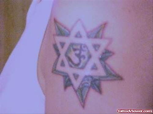Inspiring Om Tattoo On Shoulder