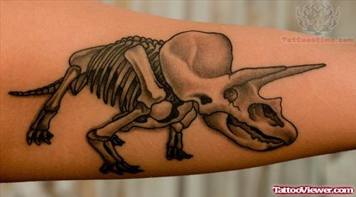 Animal Skeleton Tattoo
