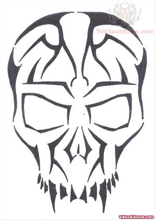 Latest Skull Tattoo Design