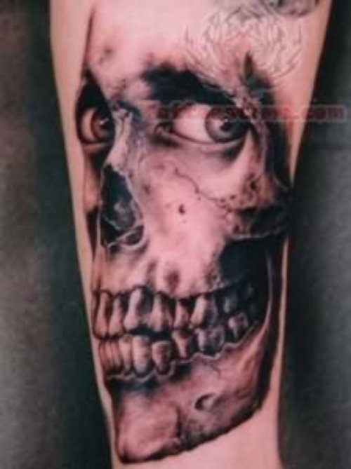 Skull Large Tattoo