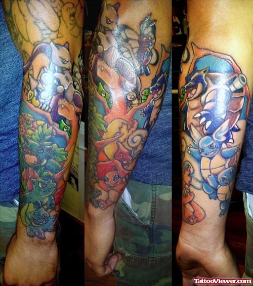 Tattoos By Tate  Color done on this first part of a cartoon leg sleeve  legacytattooandartgallery painfulpleasures electrumsupply heliostattoo  cartoonnetworkofficial cartoons 90s pokemon dbz scoobydoo  cartoonnetwork legsleeve colortattoos 