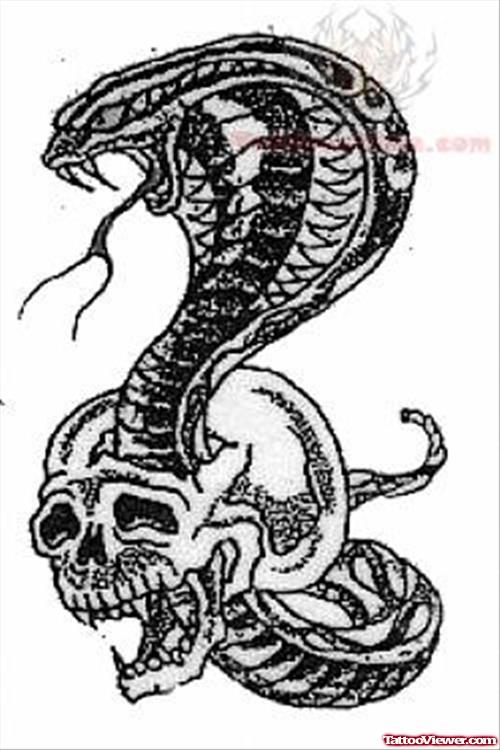 Snake Tattoo Pattern
