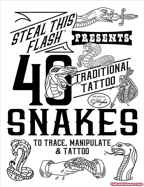 Traditional Snake Tattoo Book - Search 