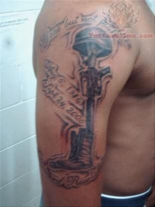 Soldier Eqipments Tattoo