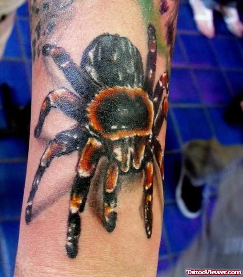 Spider Black Bug Tattoo