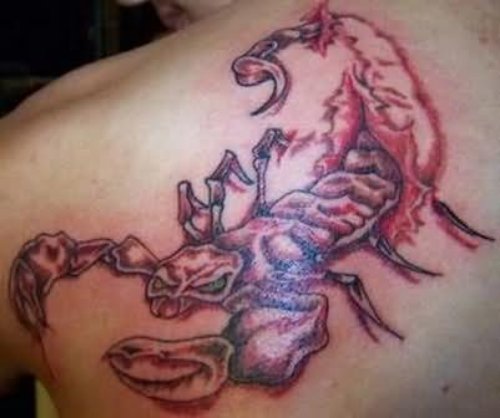 Frightening Scorpion Tattoo