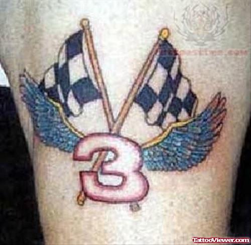 Sports Tattoo On Muscle