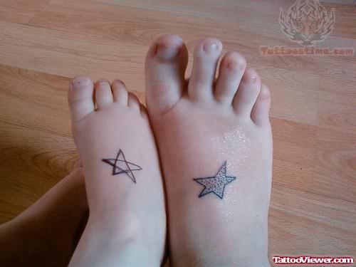 Matching Star Tattoo