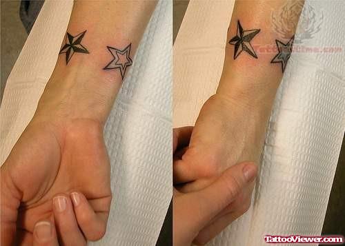 Star Wrists Tattoos