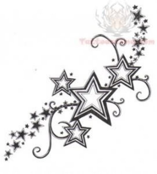Star Tattoos Sample