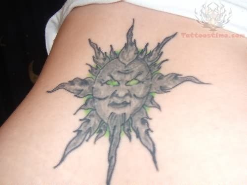 Black Sun Tattoo Designing