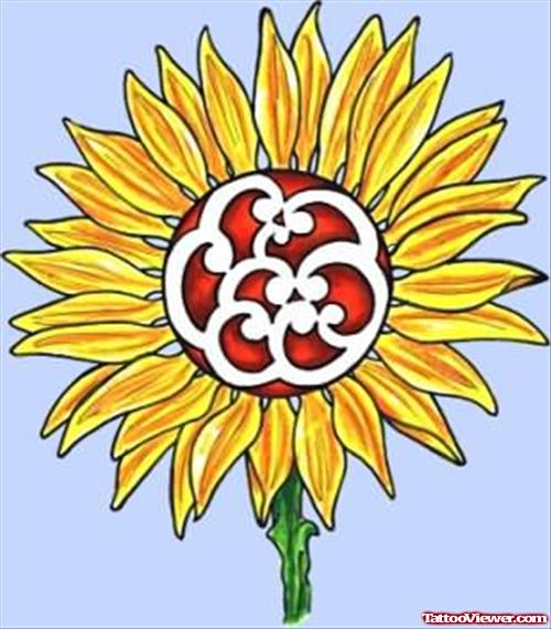 Sunflower Tattoos Designs