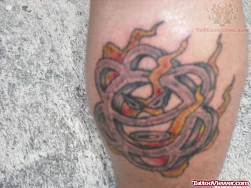 Pissed Of Taino Sun Tattoo