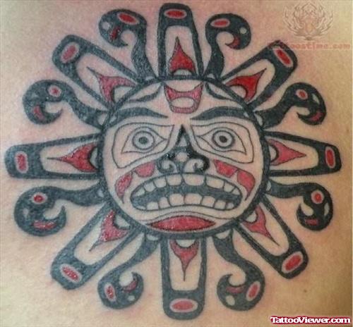 Taino Sun Tattoos Image