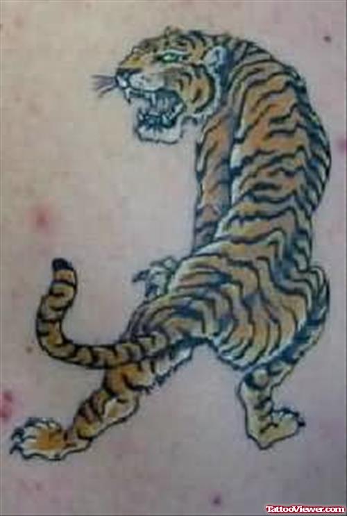 Roar Of Beast - Tiger Tattoo