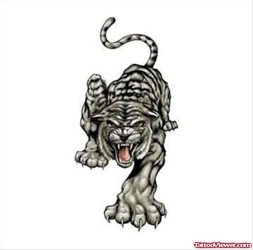 Roaring Tiger Tattoo Designs