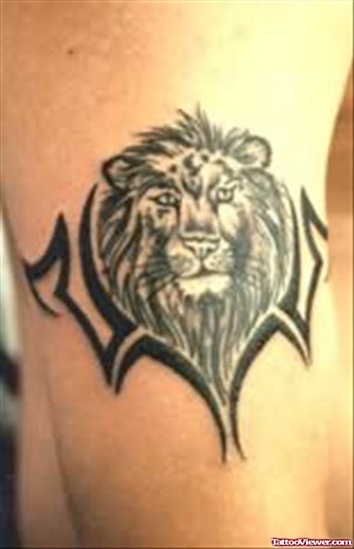 Nice Small Armband Tiger Tattoo