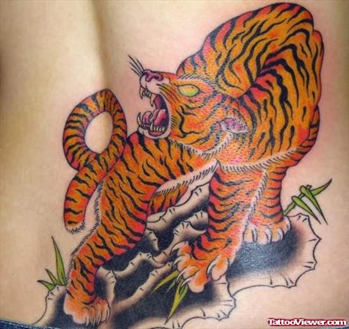 Roaring Tiger Tattoo