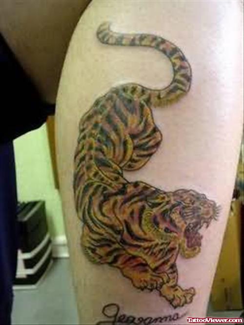 Awesome Tiger Tattoo