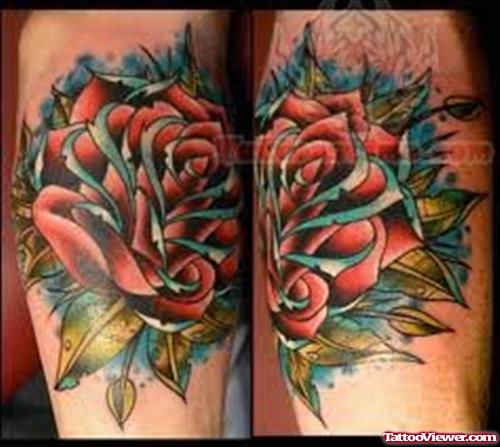 Rose Traditional Tattoo