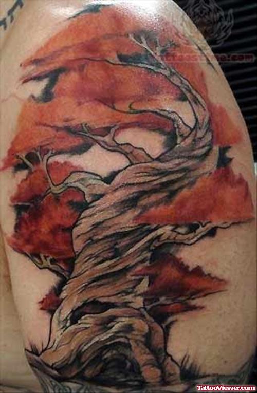 Tree Twist Tattoo