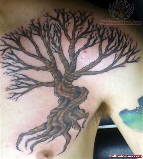 Tree Chest Tattoos