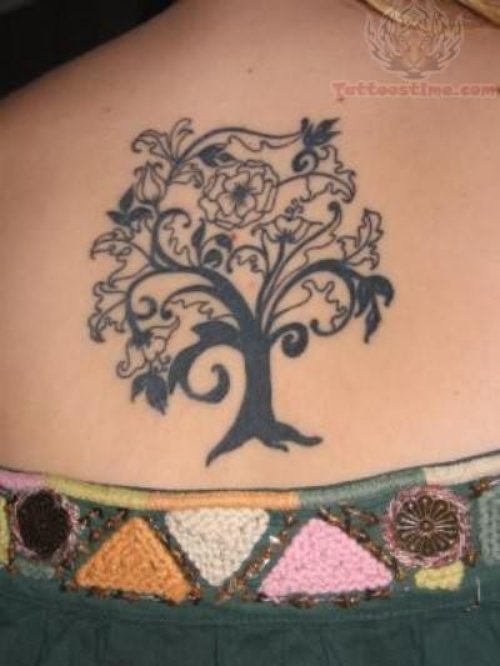 Beautiful Small Tree Tattoo
