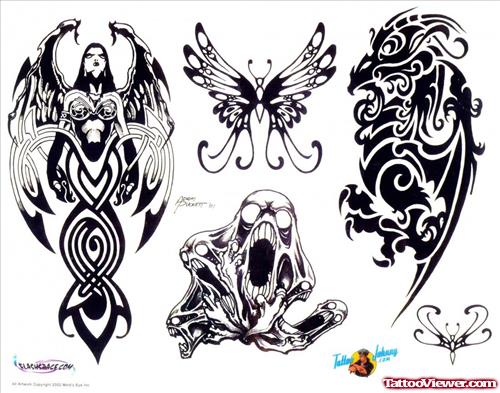 Awesome Tribal Tattoos Designs