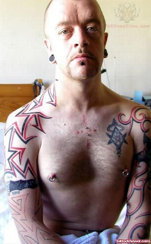 Tribal Tattoos On Sleeve