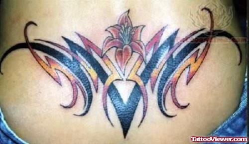 Colourful Tribal Tattoo