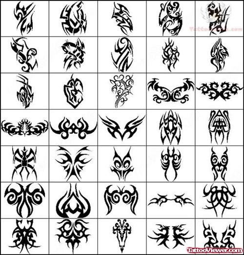 Tribal Tattoos Design Collection