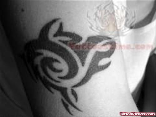 Cool Black Tribal Tattoo
